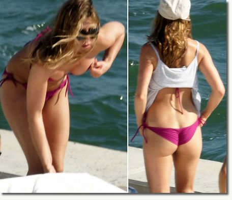 Sexy Bikini on Jennifer Aniston Hot    Celebrity Hot 2012